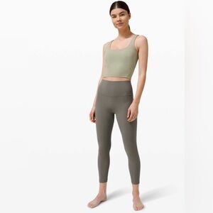 lululemon Align™ High-Rise Pant 25" leggings size 4 Grey Sage